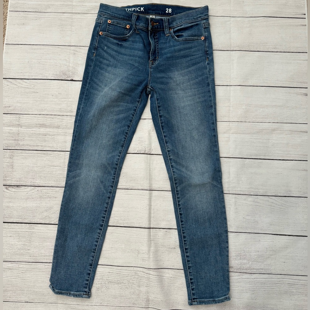 J. Crew 8" Toothpick Jean